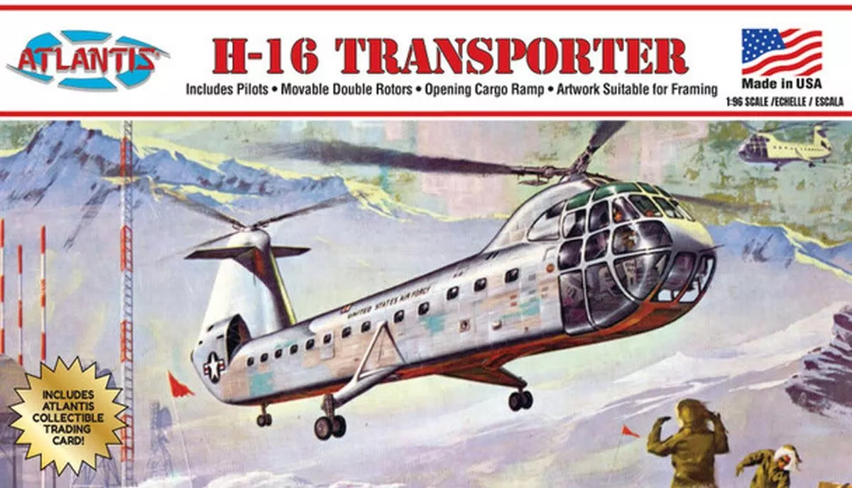 Atlantis 223 H-16 Transporter Piasecki Helicopter
