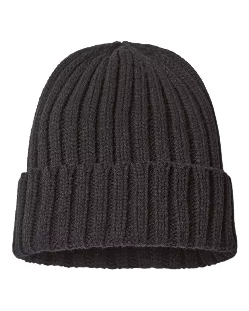Atlantis Headwear SHORE Sustainable Cable Knit Cuffed Beanie