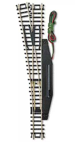 Atlas 2704 N Scale Code 80 #6 Remote Left Hand Turnout
