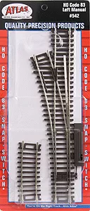 Atlas 542 HO Code 83 Manual Left Hand Switch