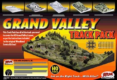 Atlas #589 HO CODE 83 GRAND VALLEY TRACK PACK