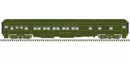 Atlas HO 20006597 Pullman Heavyweight Plan 3973 10-1-1 Sleeper, Pullman "Island Glade"