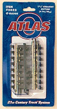 Atlas O 6052 1-3/4" Straight Track (4)