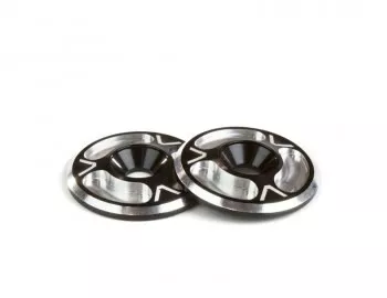 AV10012-BLKBlack HD Triad Wing Buttons (Avid RC)