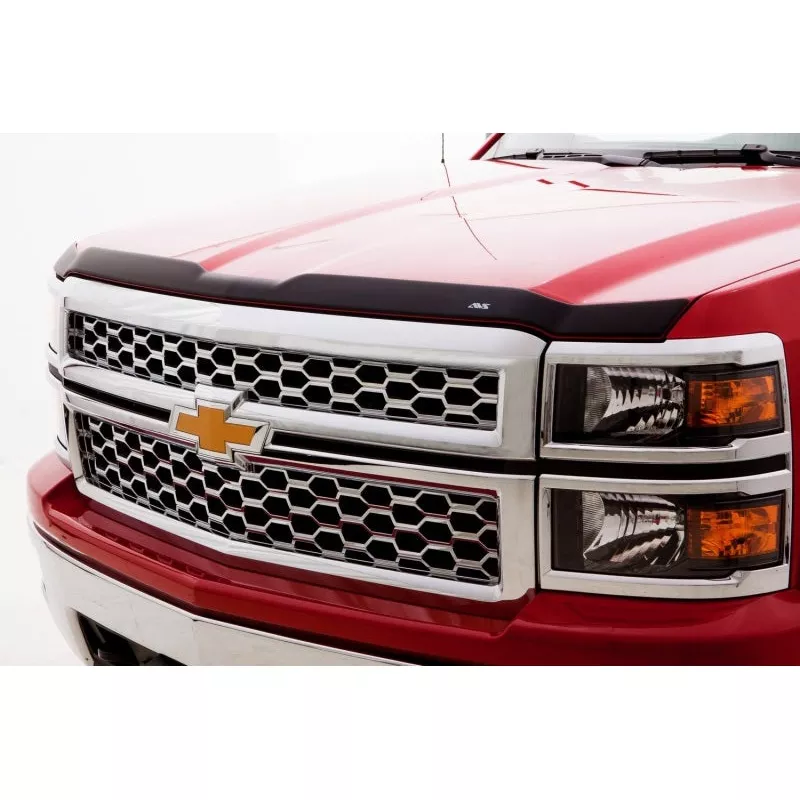 AVS 15-16 GMC Sierra 2500 Ext. Cab Ventvisor & Aeroskin Deflector Combo Kit – Matte Black