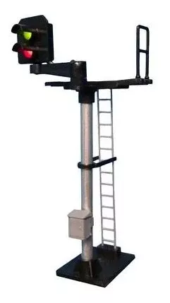 B242L Berko 2 aspect (R/G) standard Left offset square head