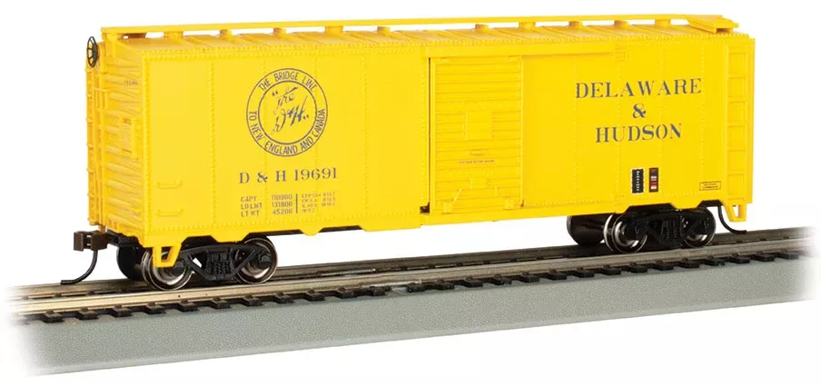 Bachmann 16009 40′ Box Car – Delaware & Hudson #19691 – HO Scale