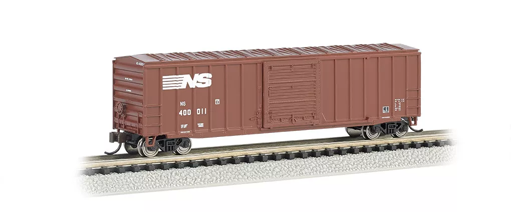 Bachmann 19658 N 50′ Outside-Braced Sliding-Door Boxcar Norfolk Southern
