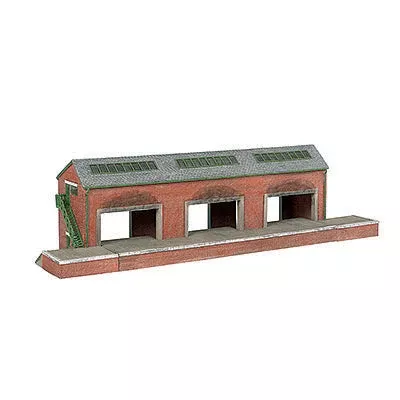 Bachmann 35904 HO Scale Brendam Warehouse – Thomas & Friends(TM) — Kit – 18 x 5-3/8 x 4-3/4″ 45.7 x 13.7 x 12.1cm