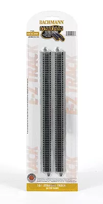 Bachmann 44815 N Scale E-Z Track 10" Straight (6)