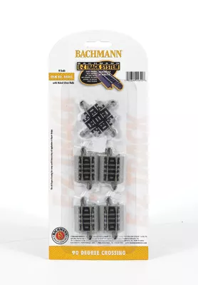 Bachmann 44841 N Scale E-Z Track 90 Degree Crossing