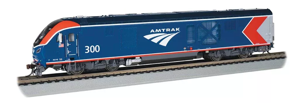 Bachmann 68301 SIEMENS ALC-42 CHARGER (TCS WOWSOUND EQUIPPED) AMTRAK #300 (Phase VI), HO Scale