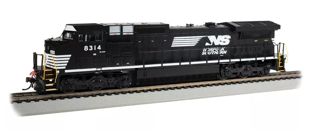 Bachmann 68513 GENERAL ELECTRIC DASH 8-40CW (TCS SOUND VALUE-EQUIPPED) NORFOLK SOUTHERN #8314 (Thoroughbred), HO Scale