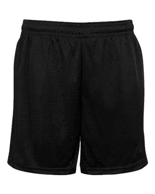 “Badger 2225 Youth Tricot 4″ Mesh Shorts”
