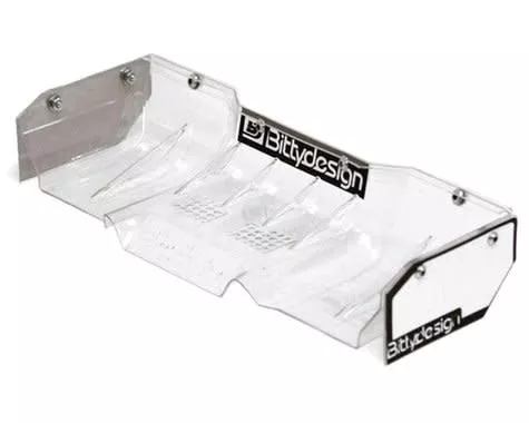 BDYW8-ZEF-CBittydesign "Zefirus" Lexan 1/8 Buggy & Truggy Wing (Clear) (Bittydesign)