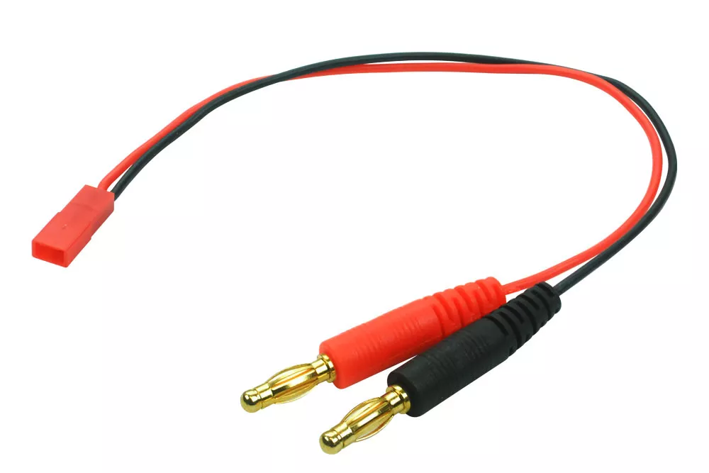 BPJST JST Charging Adapter w/ Banana Plugs (Common Sense RC)