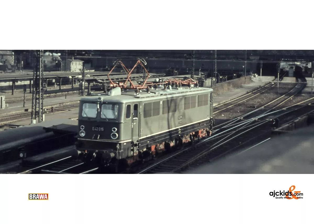 Brawa 43124 – Electric Locomotive E42 DR III DC Dig. EXTRA