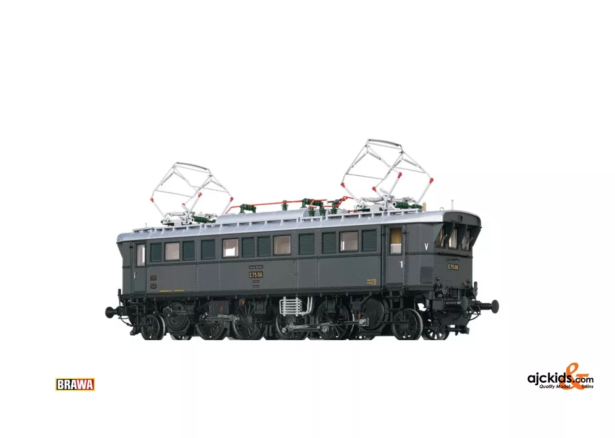 Brawa 43239 – Electric Locomotive E75 DRG II AC Dig. EXTRA