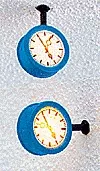 Brawa Modellspielwaren 5261 Illuminated Clock — Wall, HO Scale