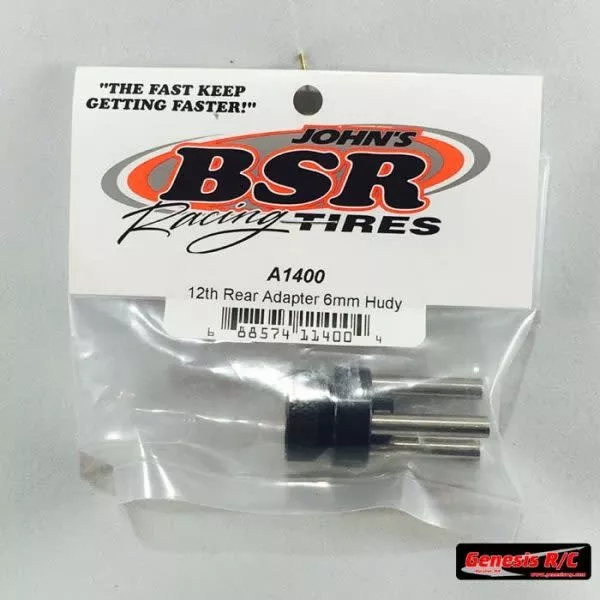 BSRA1400BSR 12th Rear Truing Adapter 6mm Hudy (BSR)