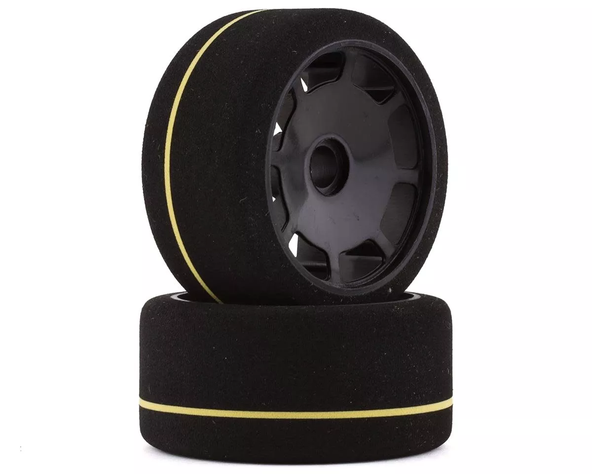 BSRF1013-SPECBSR Racing White 1/10 Spec Front Mounted Foam Tires (2) (BSR)