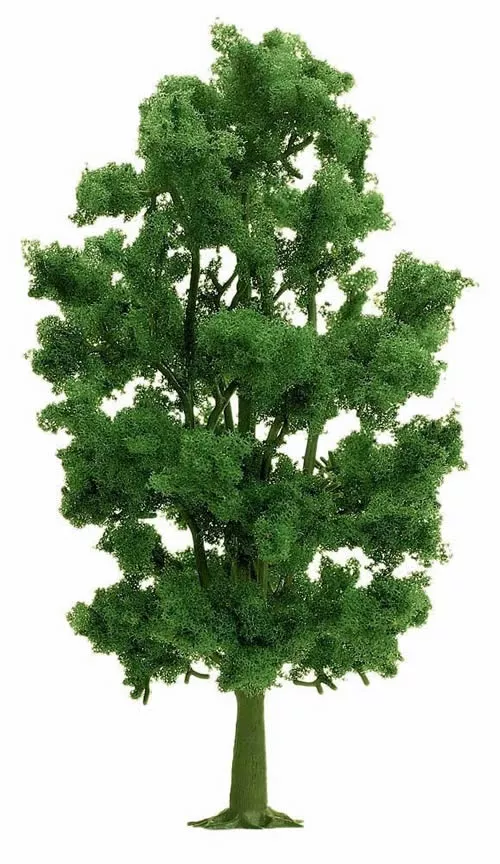 Busch 6771 HO Scale Deciduous Trees -- Chestnut 8-13/32" 21cm Tall