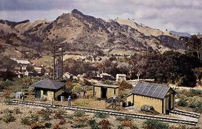Campbell Scale Models 426 HO Scale Kiowa Trackside Details #2 -- 3-9/16 x 6"
