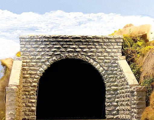 Chooch 8350 HO Scale Double Cut Stone Tunnel Portal