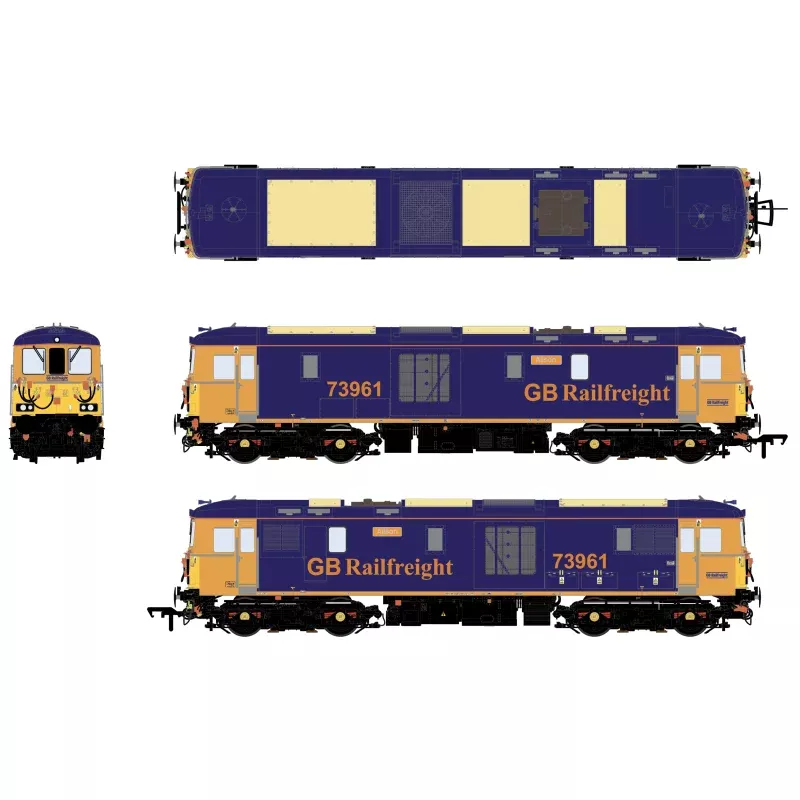 Class 73 – GBRf (Current) – 73961 Alison – DCC Sound Fitted