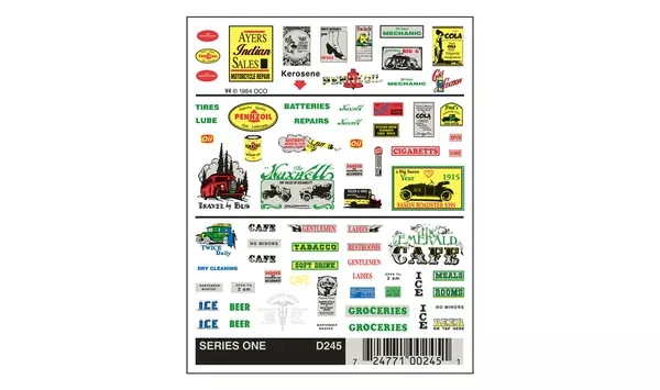 D245 – Series One Dry Transfers