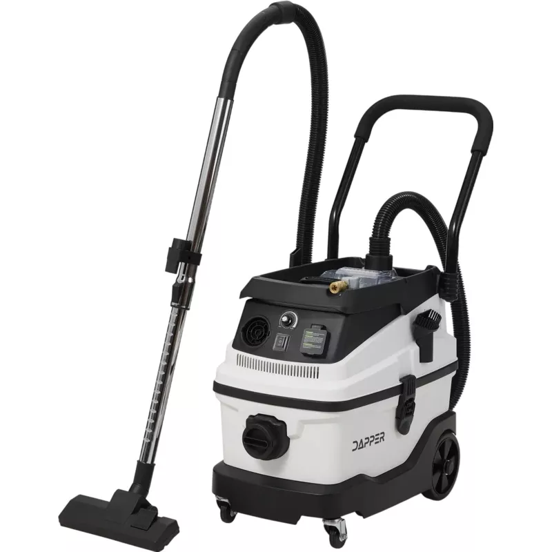 Dapper Supply DP-DE1135 Dust Extractor Vacuum 8 Gal. Wet Dry with Semi Auto HEPA Filter New