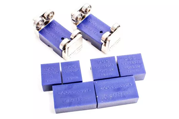 DCC Concepts DCM-RRA2 – Rolling Road Spares (Multi-Gauge) 2 Axle