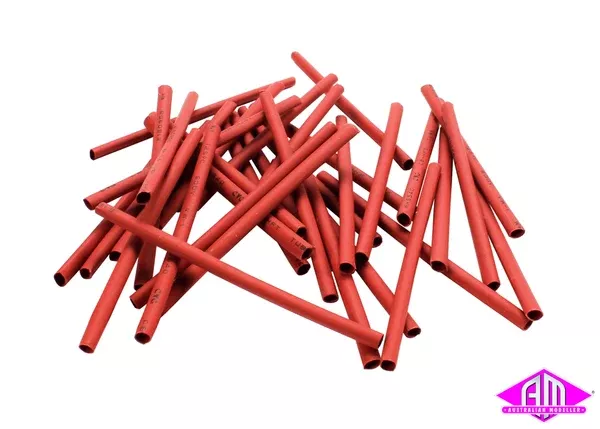 DCC Concepts DCW-HS-RED – Heat Shrink Red (36 Pack)