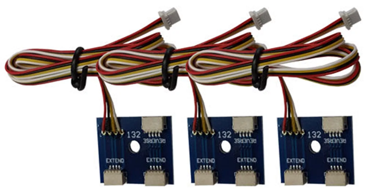 DCP-CBULL Cobalt SS Long 1m Extension Leads (3) Reverse Connection