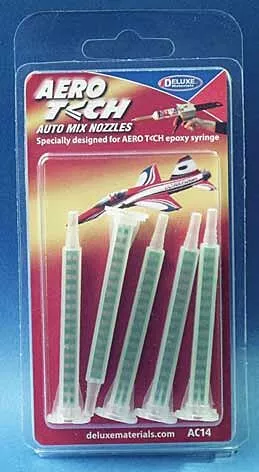 Deluxe Materials Ltd AC14 Aero Tech Auto Mix Nozzles — pkg(5)