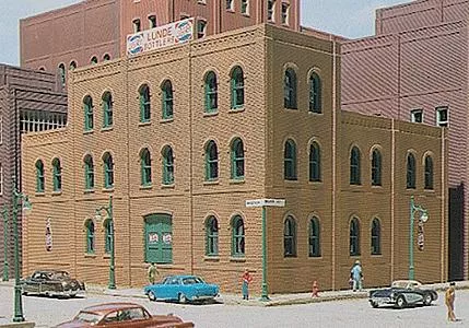 Design Preservation Models 36100 HO Scale Modular Building System(TM) Designer Bulk Pack -- Arched Window Industrial Building - Kit