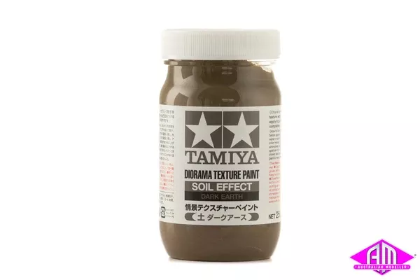 Diorama Texture Paint 250ml – Soil Effect, Dark Earth
