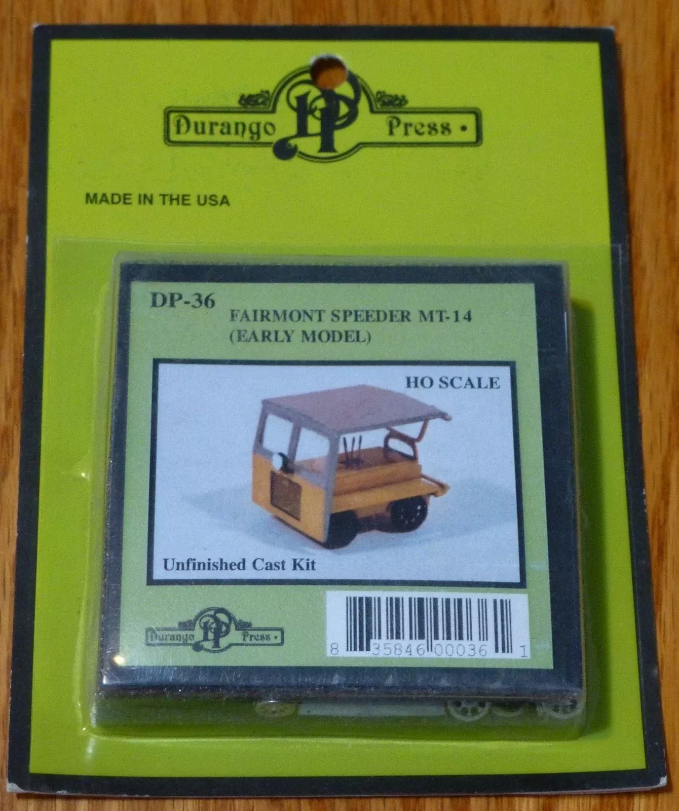 Durango Press 36 Ho Fairmont Speeder Mt-14