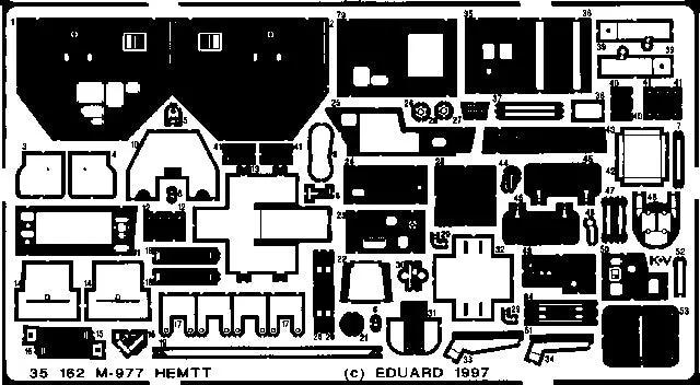 Eduard 35162 1/35 Armor- M977 Hemmtt for ITA