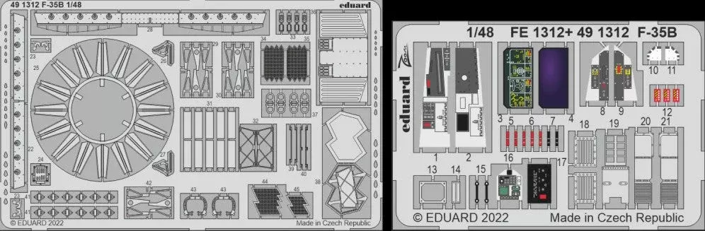 Eduard 491312 1/48 Aircraft- F35B for ITA (Painted)