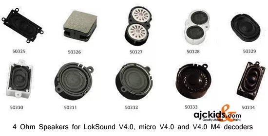 ESU 50326 - Loudspeaker 14mm x 12mm, square, 4 Ohms,