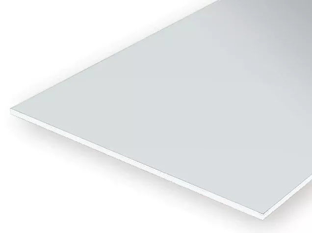 Evergreen Scale Models 19080 White Sheet Styrene .080 12 X 24