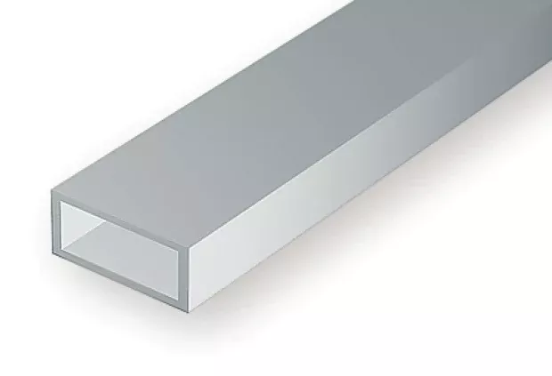 Evergreen Scale Models 259 Rectangle Styrene Tubing .250 x .375