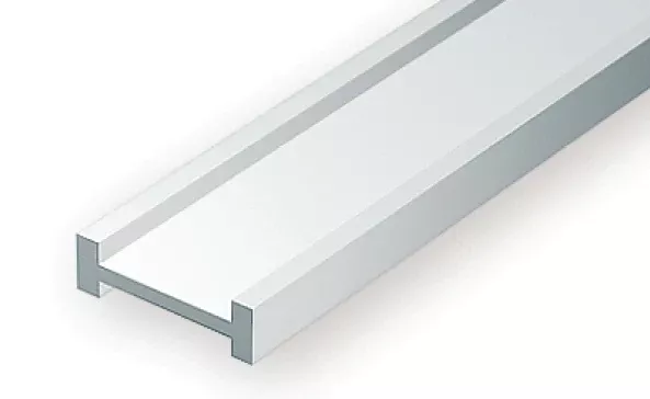 Evergreen Scale Models 273 Styrene I-Beam .100″