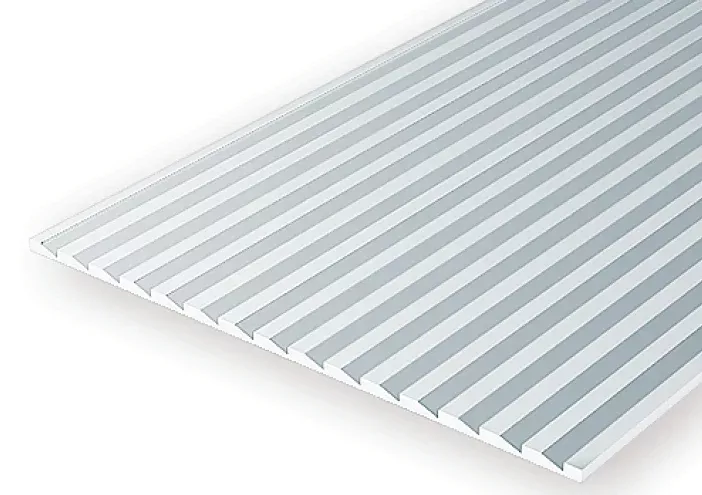Evergreen Scale Models 4150 Novelty Styrene Siding .150 Spacing