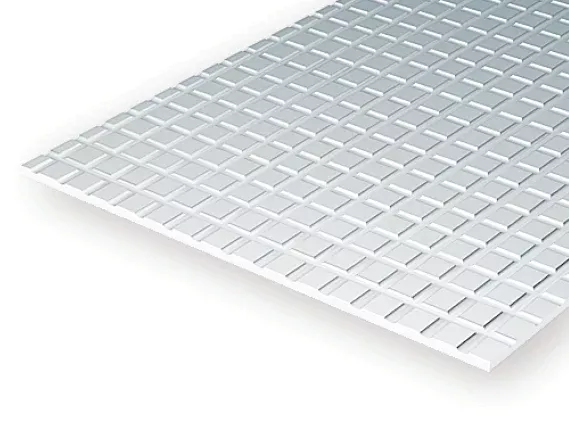 Evergreen Scale Models 4516 Styrene Sidewalk 1/4″