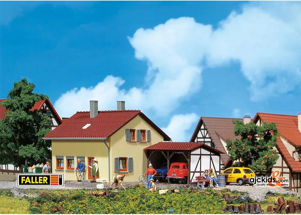 Faller 131358 – Colonist house with culture