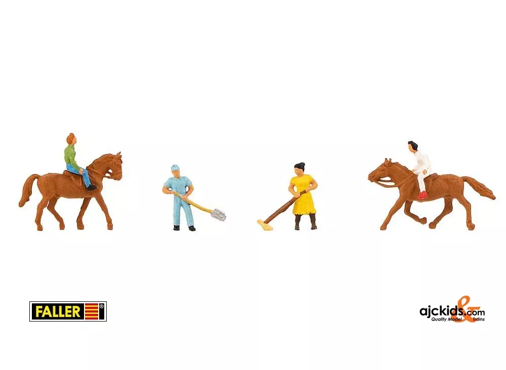 Faller 155363 - Stable personnel, riders