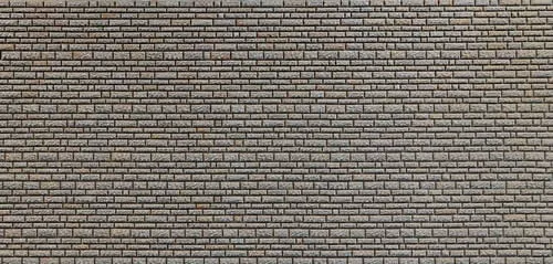 Faller 170602 HO Scale Embossed Panel Building Sheet -- Natural Stone Ashlars