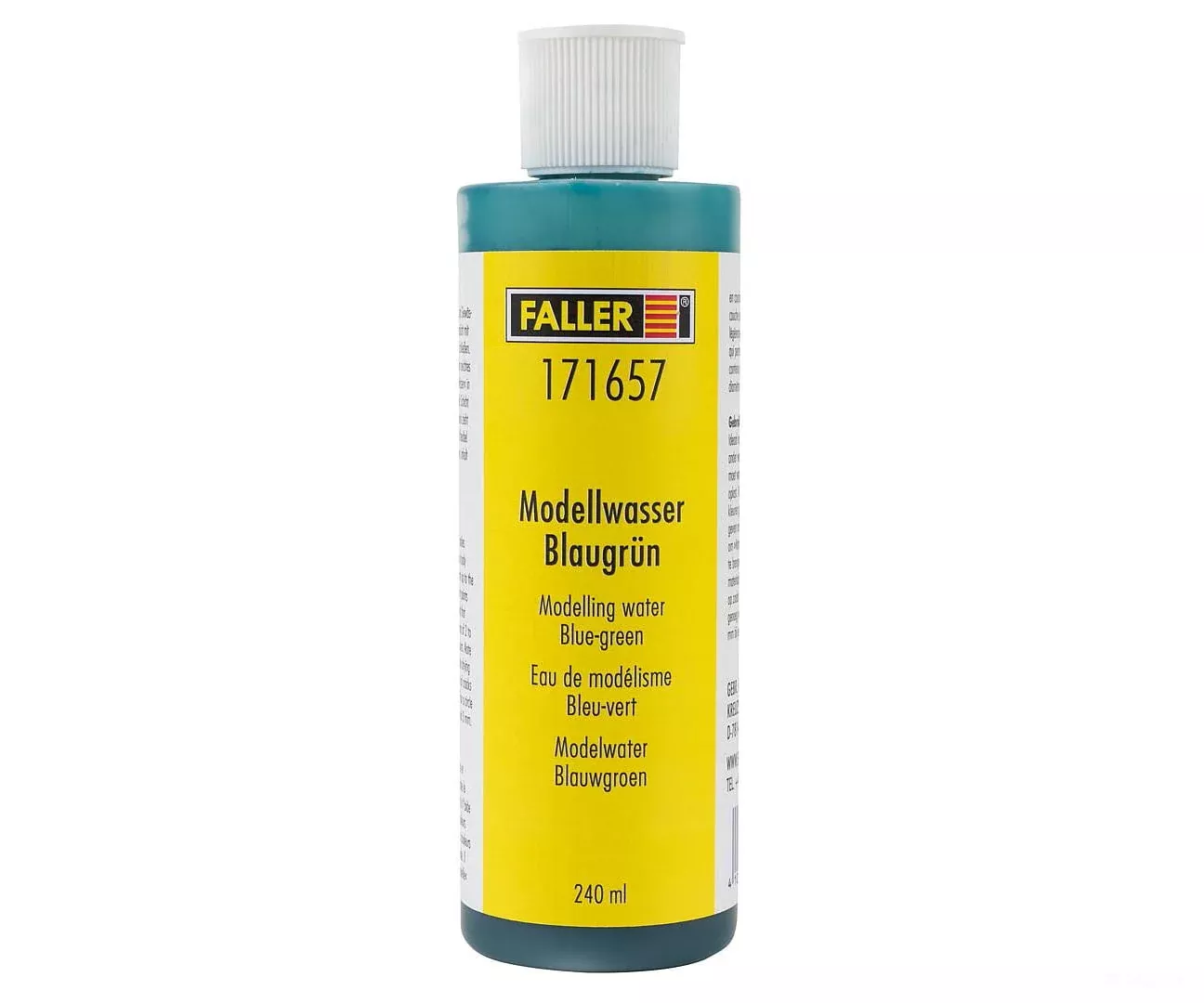 Faller 171657 HO, TT, N, Z Modelling water, blue-green